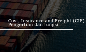 Read more about the article CIF (Cost, Insurance and Freight)